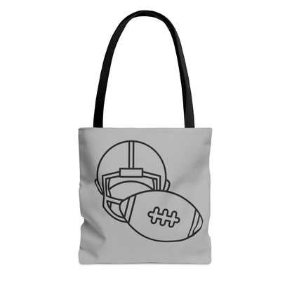 Tote Bag: Football Lite Grey