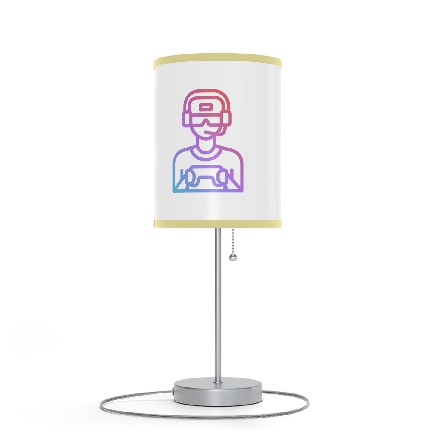 Lamp on a Stand, US|CA plug: Gaming White