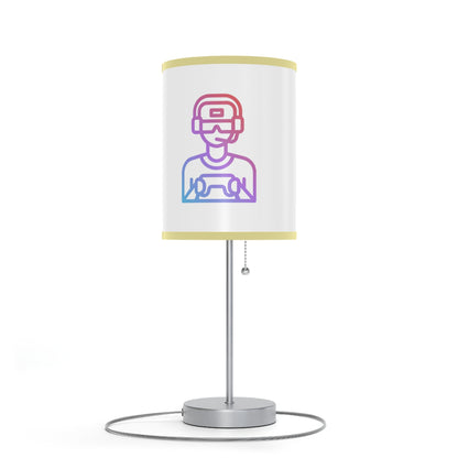 Lamp on a Stand, US|CA plug: Gaming White