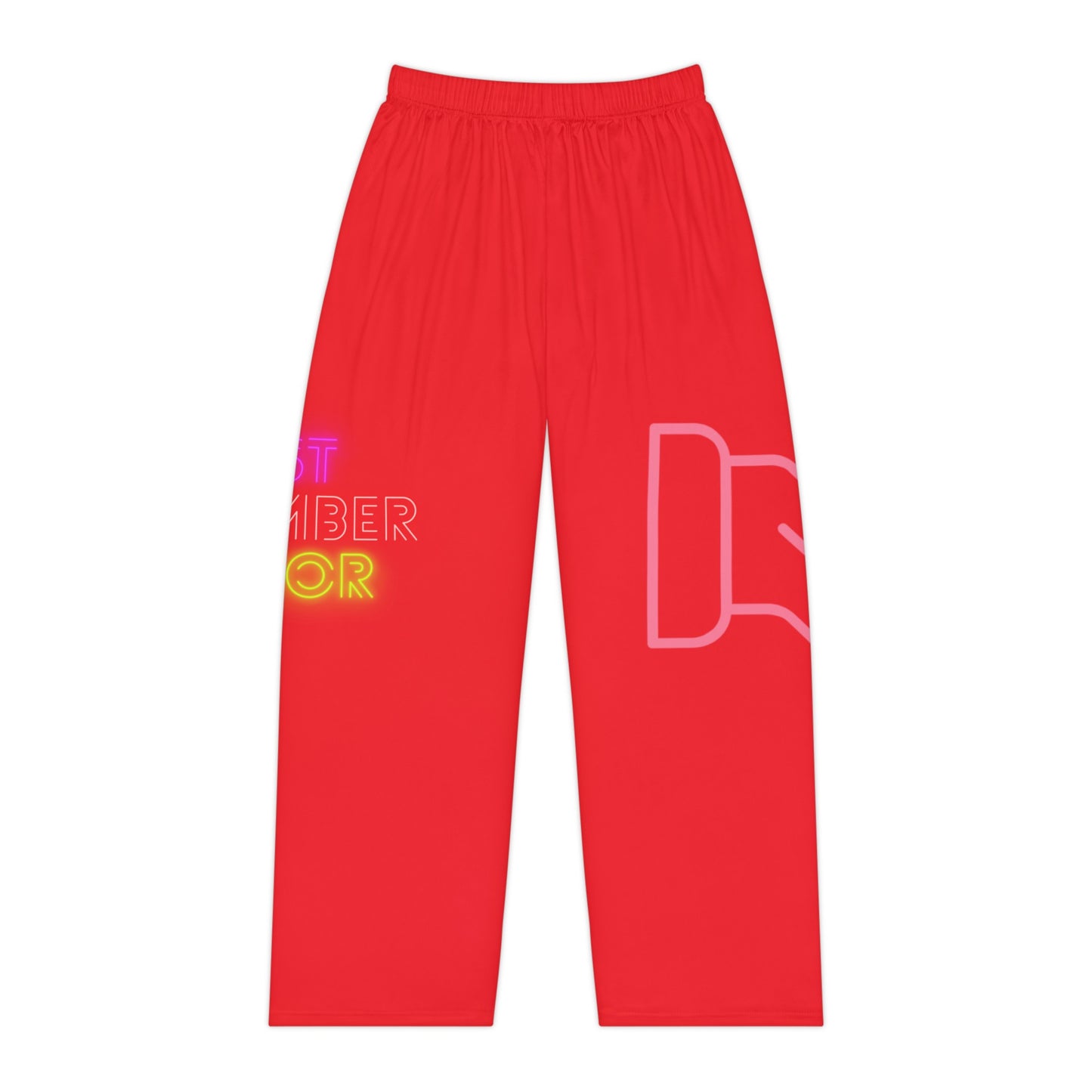 Women's Pajama Pants: Fight Cancer Red