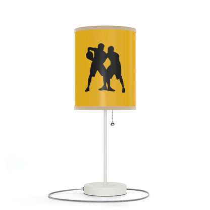 Lamp on a Stand, US|CA plug: Basketball Yellow