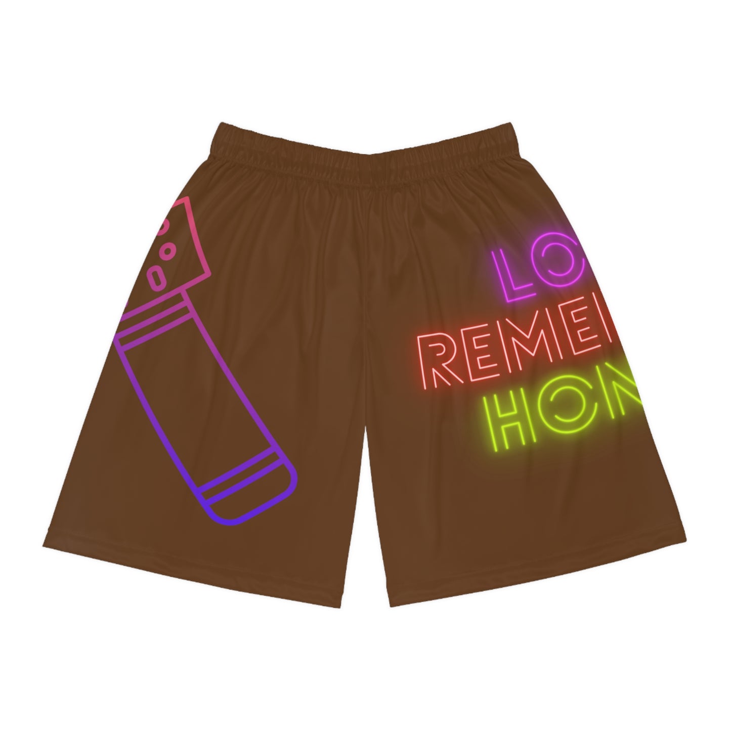 Basketball Shorts: Music Brown