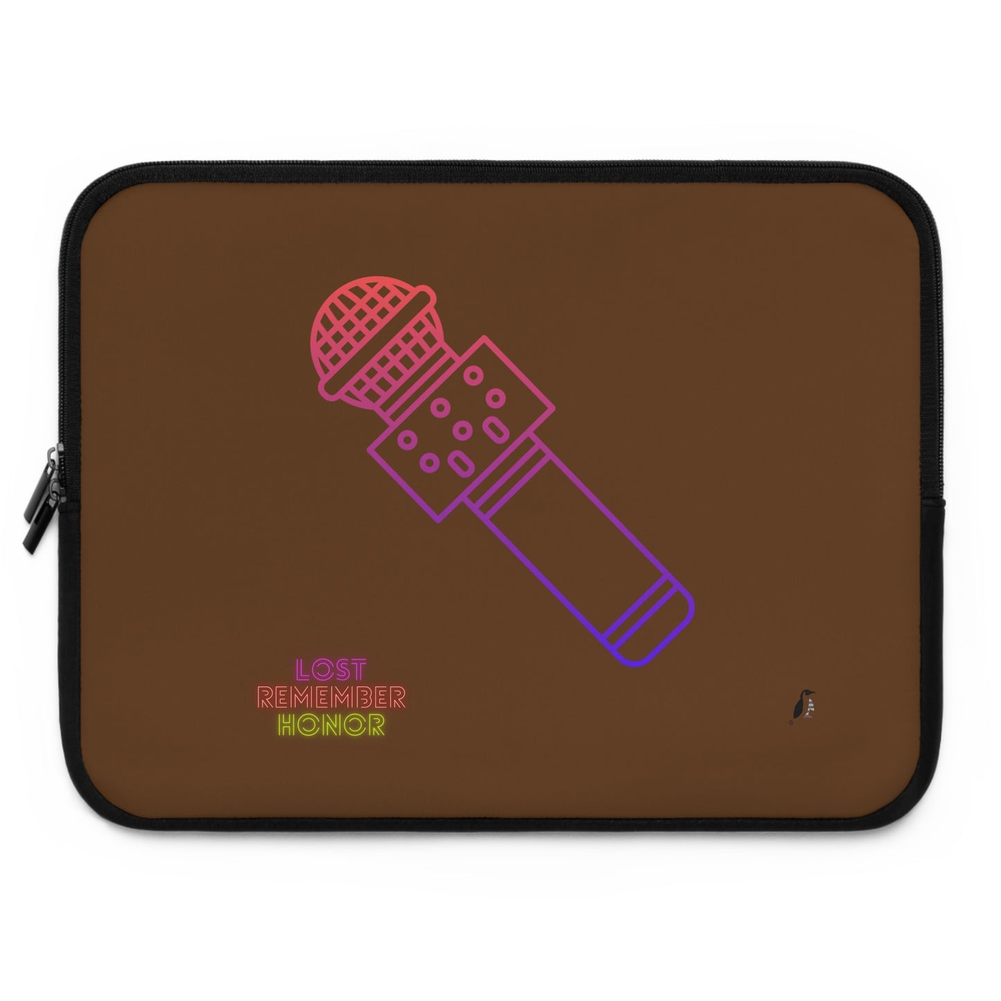 Laptop Sleeve: Music Brown