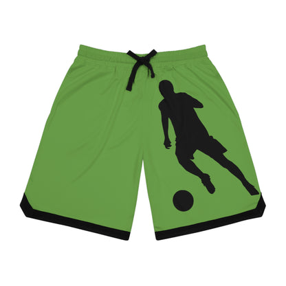 Basketball Rib Shorts: Soccer Green