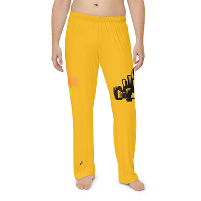 Men's Pajama Pants: Racing Yellow