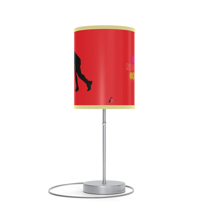 Lamp on a Stand, US|CA plug: Hockey Red 