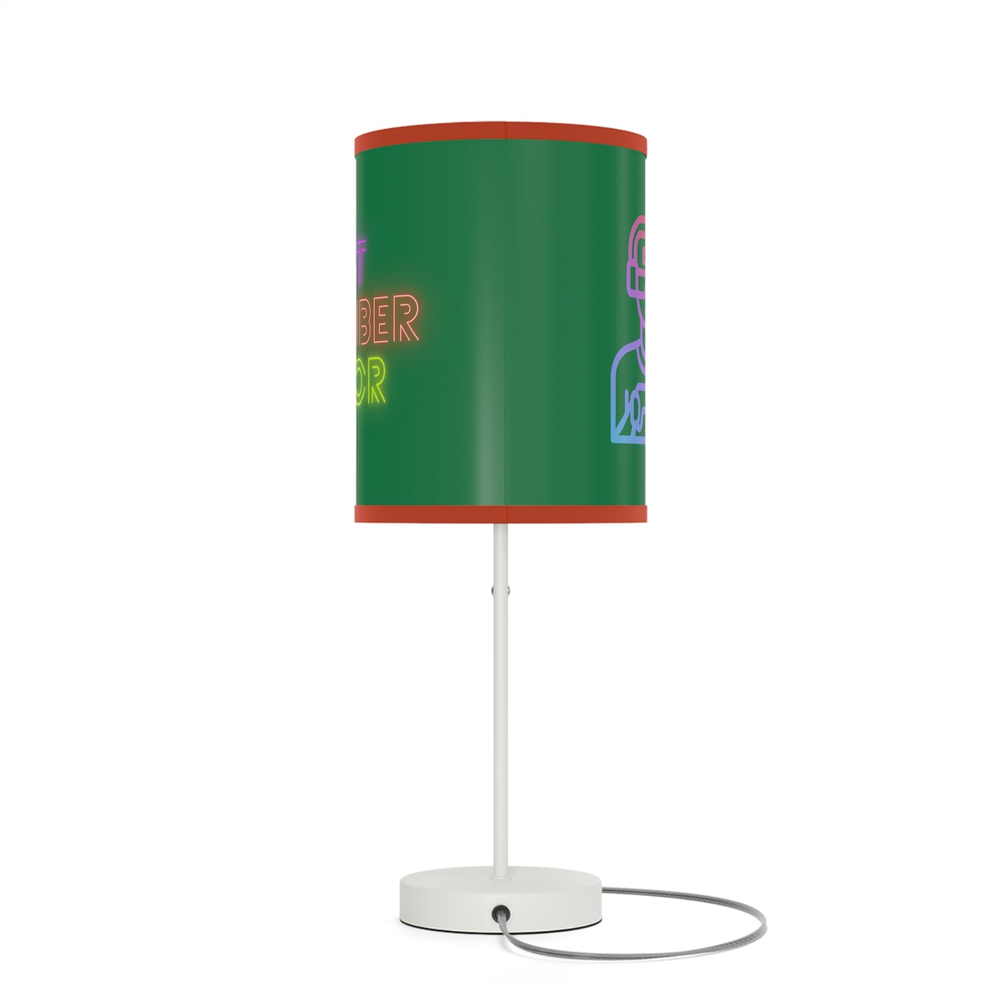 Lamp on a Stand, US|CA plug: Gaming Dark Green