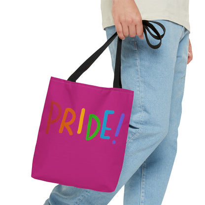 Tote Bag: LGBTQ Pride Pink