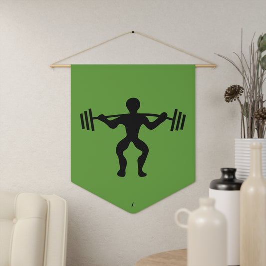 Pennant: Weightlifting Green