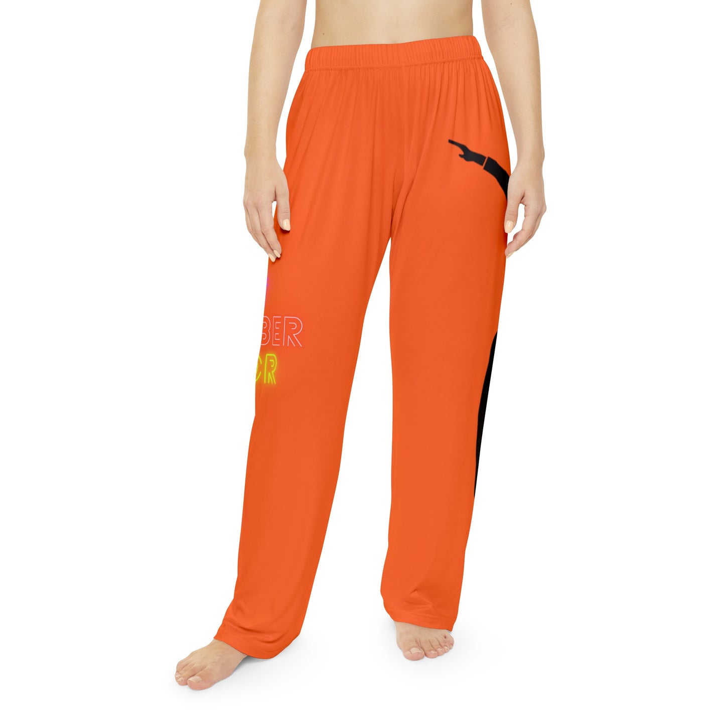 Women's Pajama Pants: Dance Orange