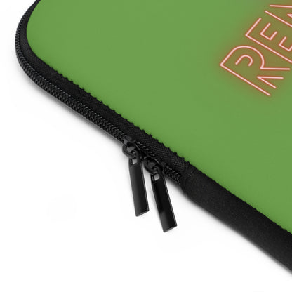 Laptop Sleeve: Lost Remember Honor Green