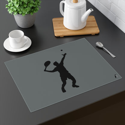 Placemat, 1pc: Tennis Dark Grey