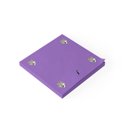 Post-it® Note Pads: Wolves Lite Purple