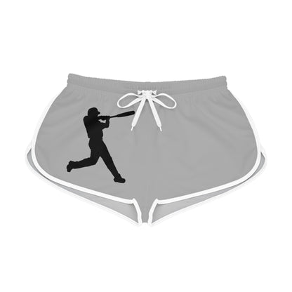 Women's Relaxed Shorts: Baseball Lite Grey