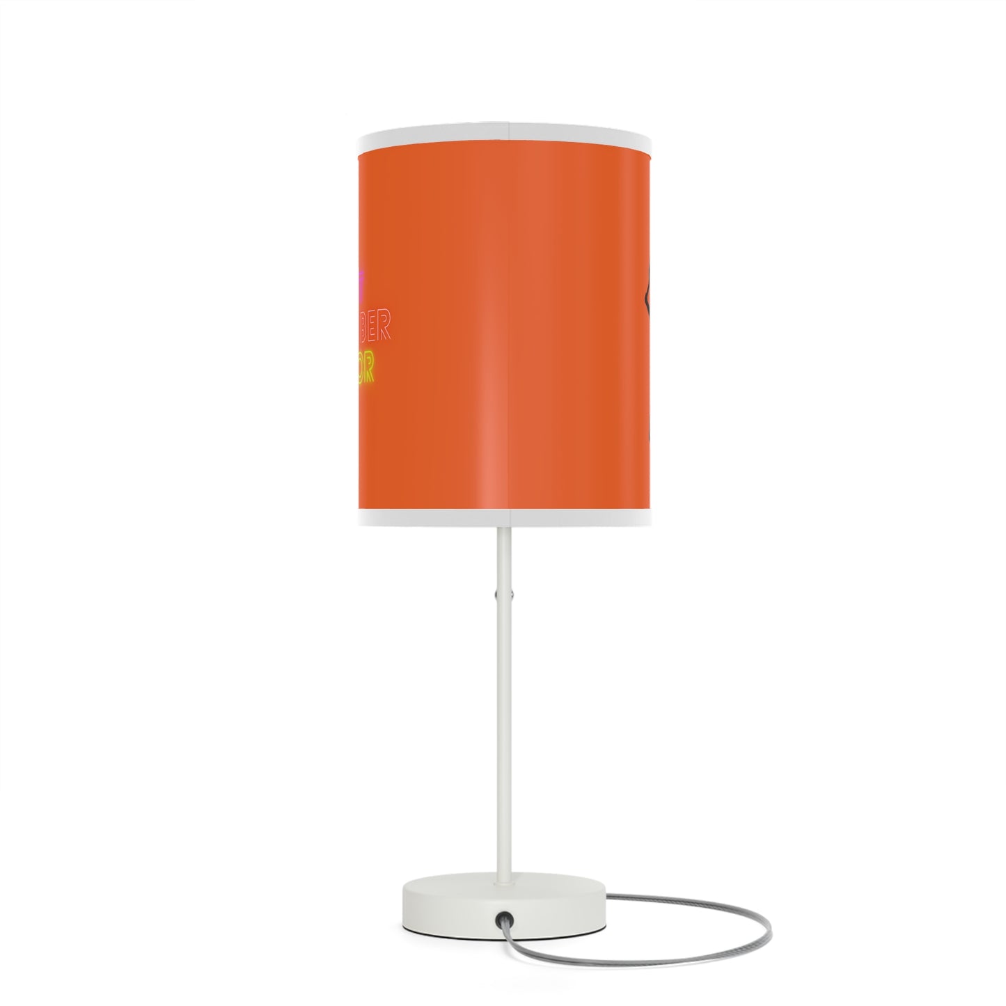 Lamp on a Stand, US|CA plug: Tennis Orange 