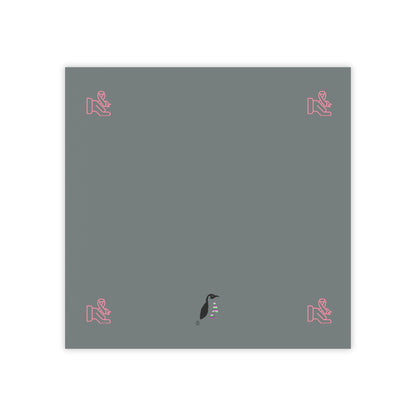 Post-it® Note Pads: Fight Cancer Dark Grey