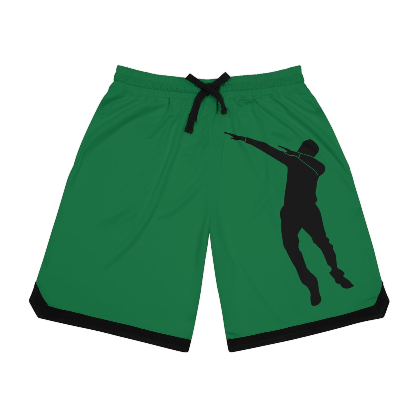 Basketball Rib Shorts: Dance Dark Green