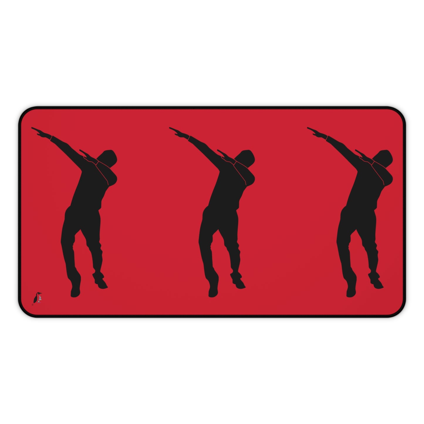 Desk Mat: Dance Dark Red