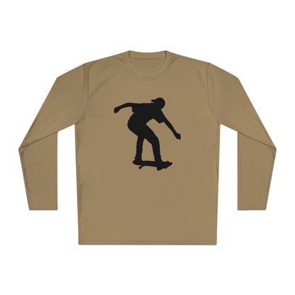 Magaan na Long Sleeve Tee: Skateboarding #1 