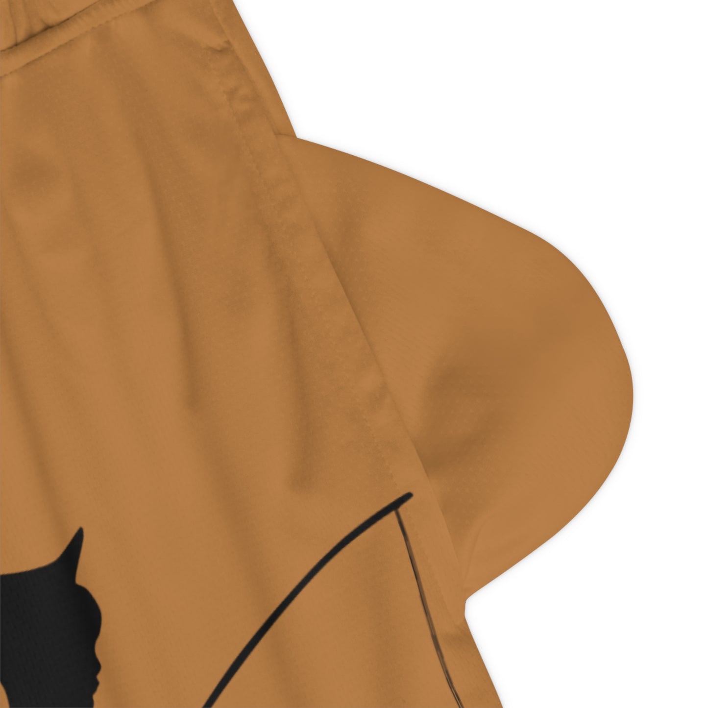 Basketball Rib Shorts: Fishing Lite Brown