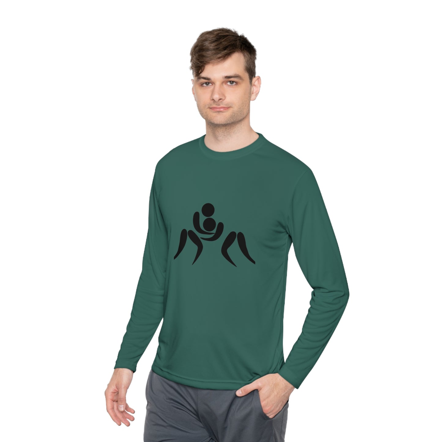 Lightweight Long Sleeve Tee: Wrestling #2