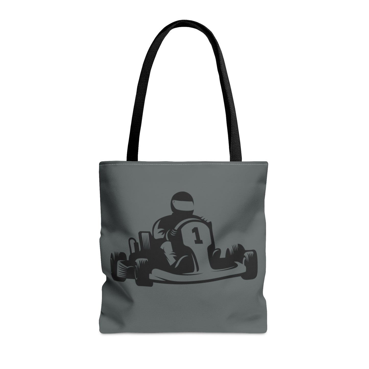 Tote Bag: Racing Dark Grey