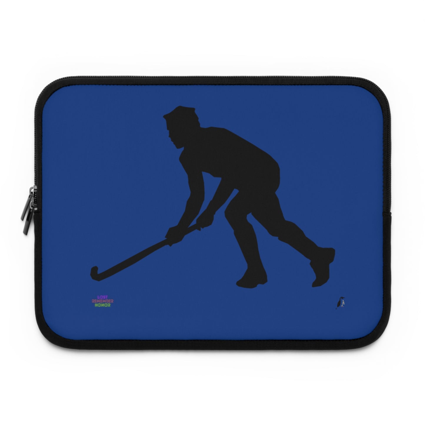 Laptop Sleeve: Hockey Dark Blue