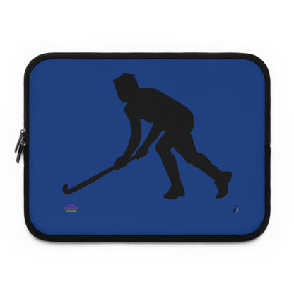 Laptop Sleeve: Hockey Dark Blue