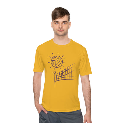 Moisture Wicking Tee: Volleyball #1