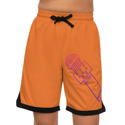 Basketball Rib Shorts: Music Crusta