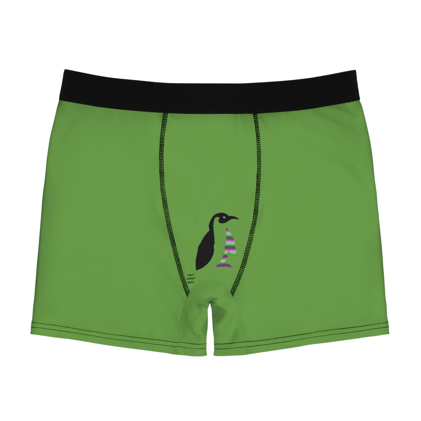 Men's Boxer Briefs: Tennis Green