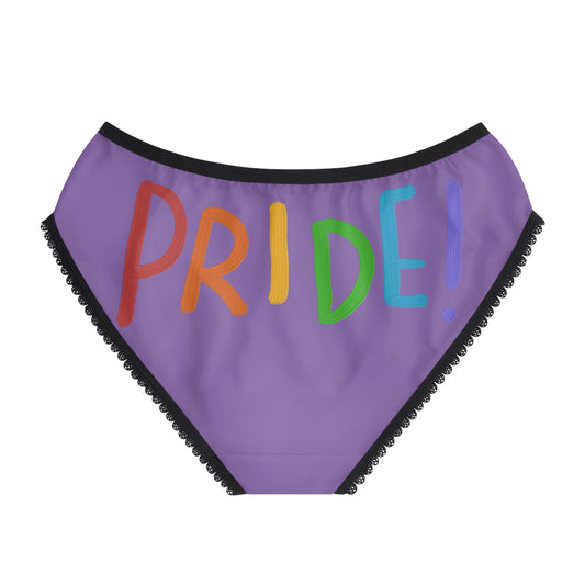 Women's Briefs: LGBTQ Pride Lite Purple