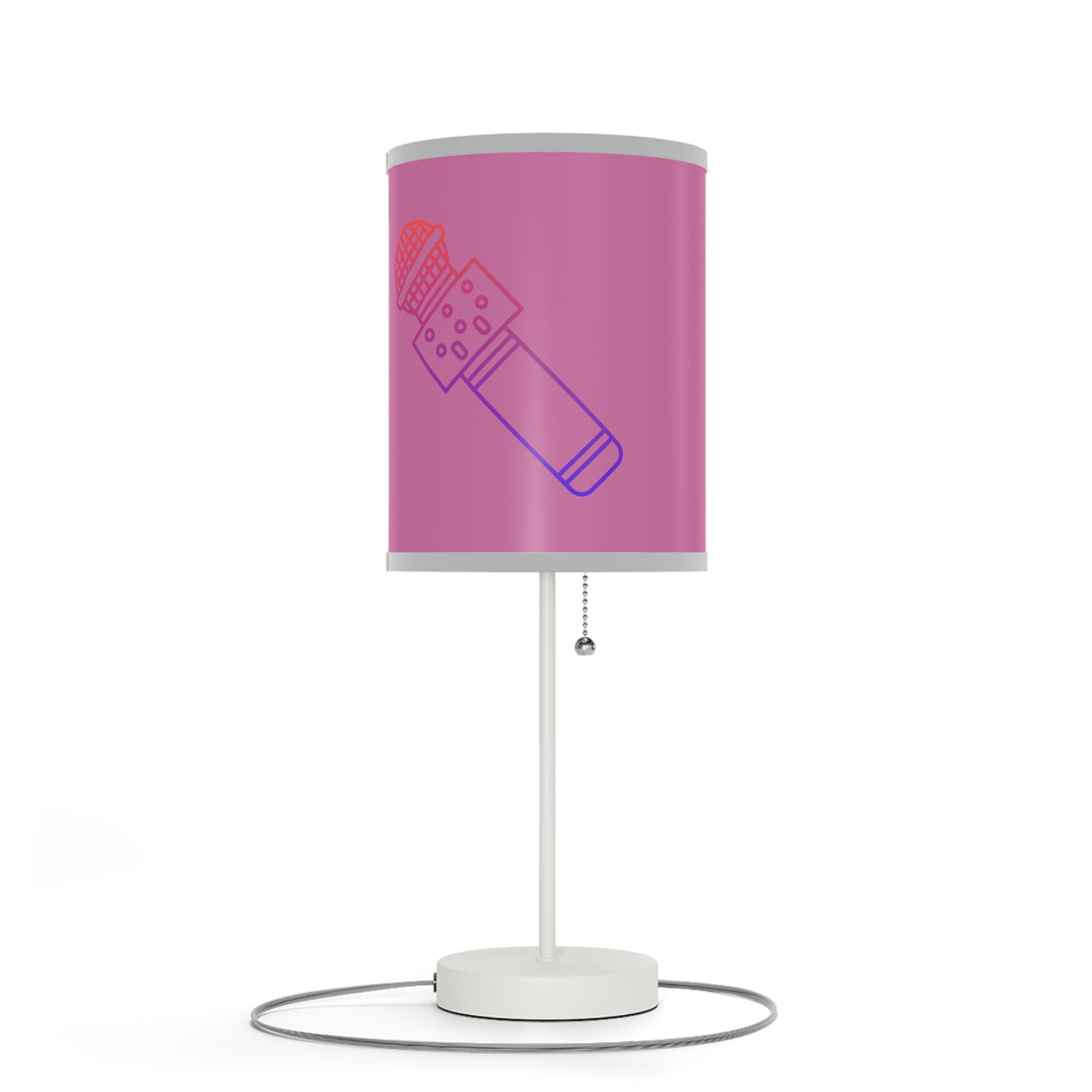 Lamp on a Stand, US|CA plug: Music Lite Pink