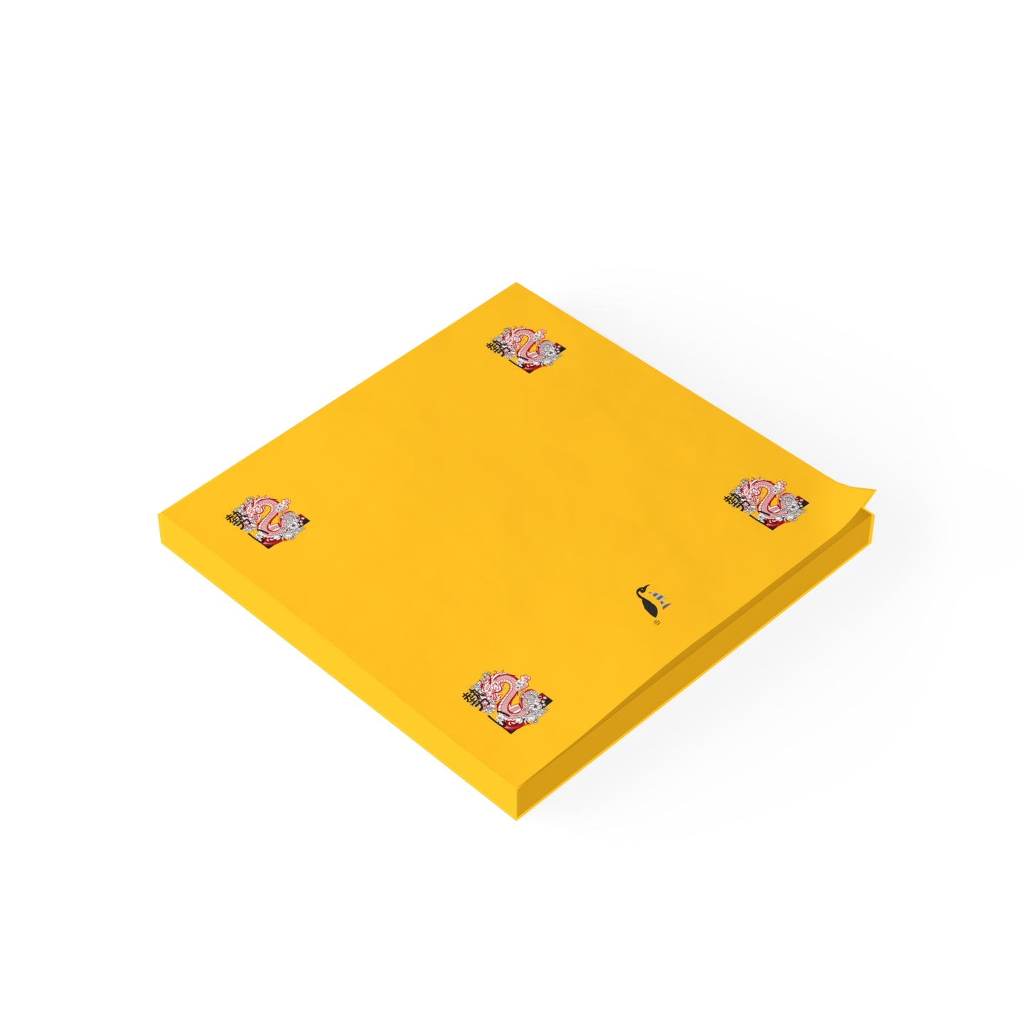 Post-it® Note Pads: Dragons Yellow