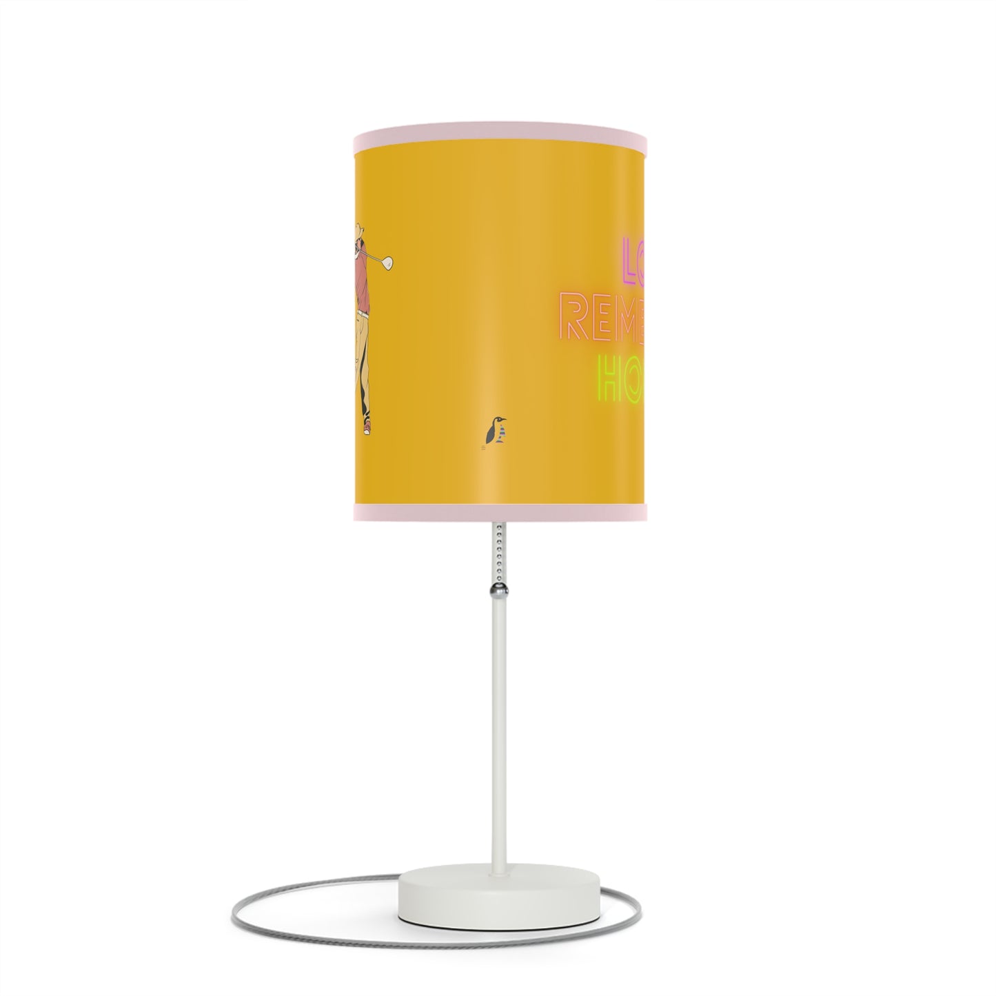 Lamp on a Stand, US|CA plug: Golf Yellow