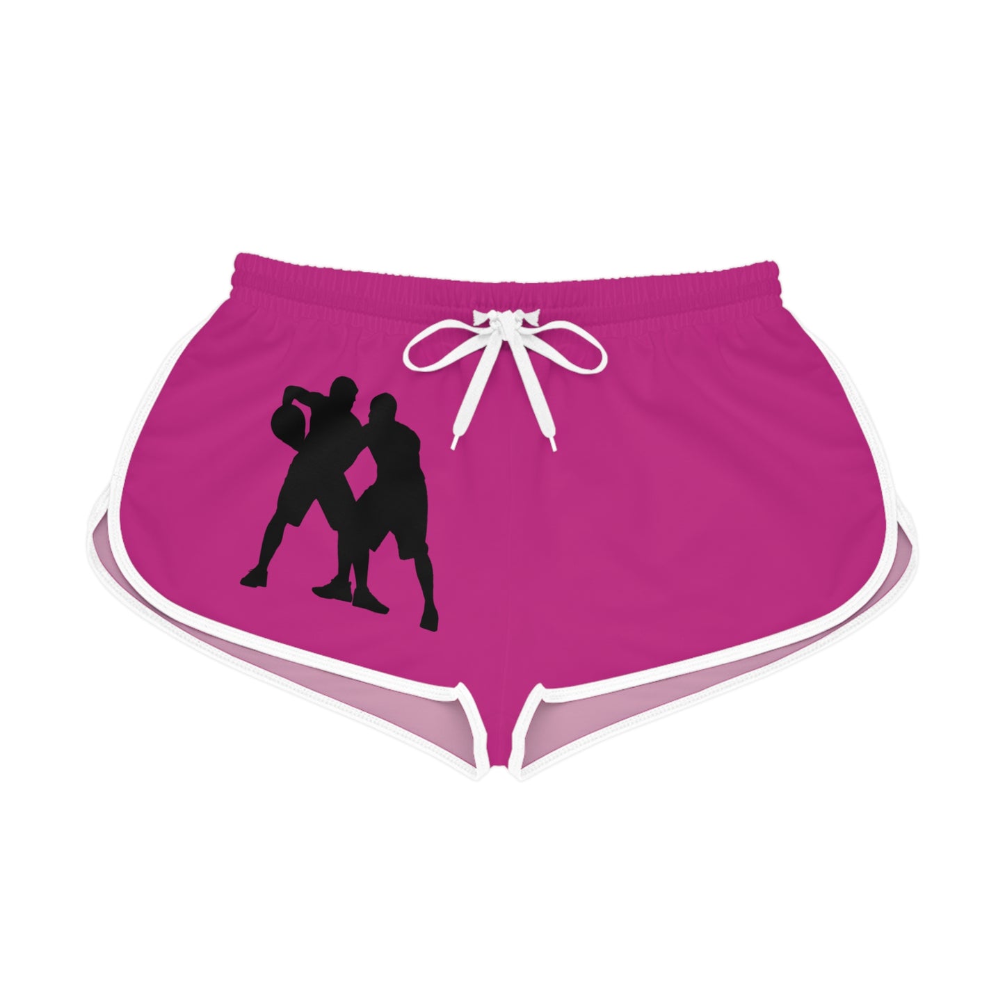 Women's Relaxed Shorts: Basketball Pink