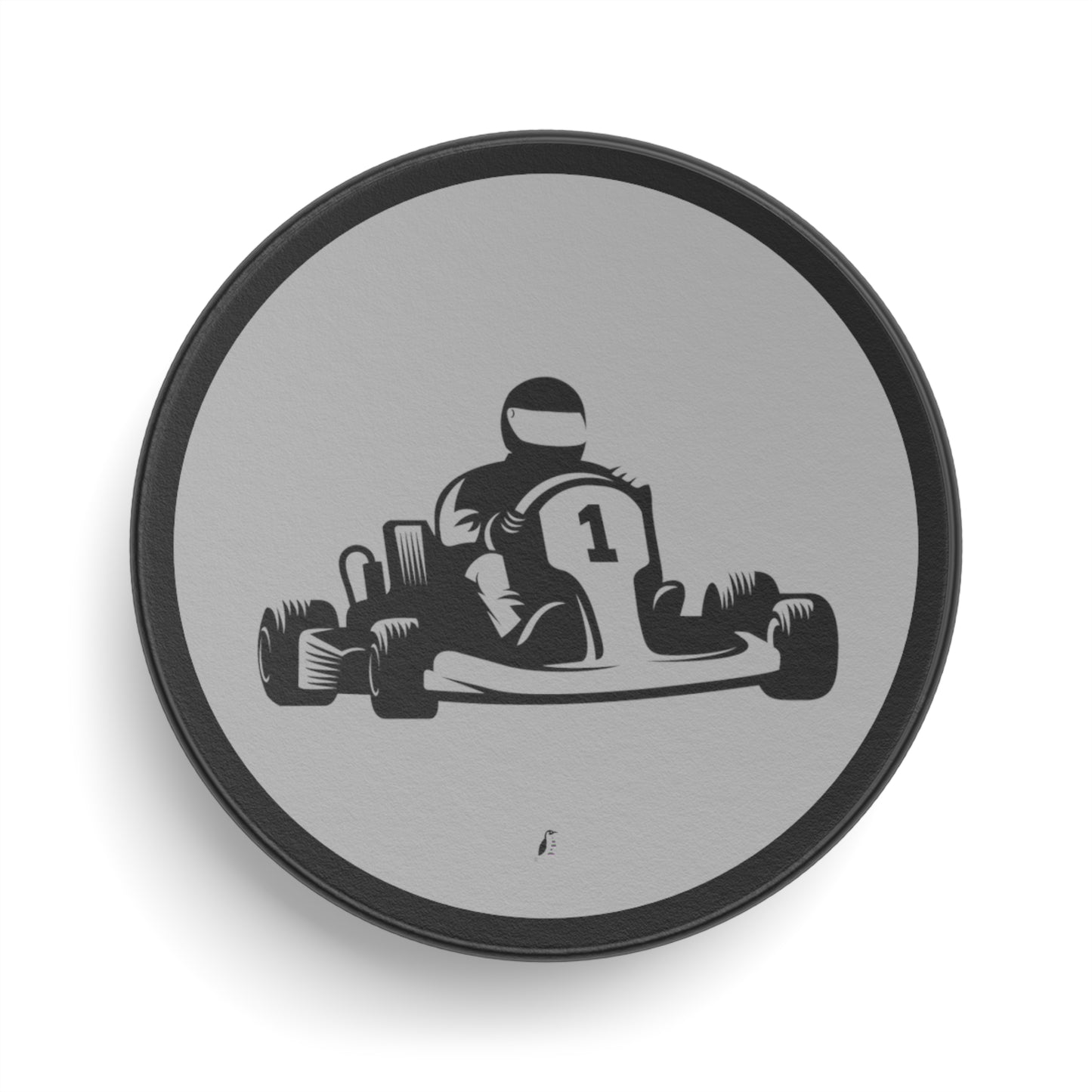 Hockey Puck: Racing Lite Grey