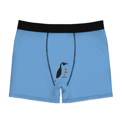 Men's Boxer Briefs: Racing Lite Blue