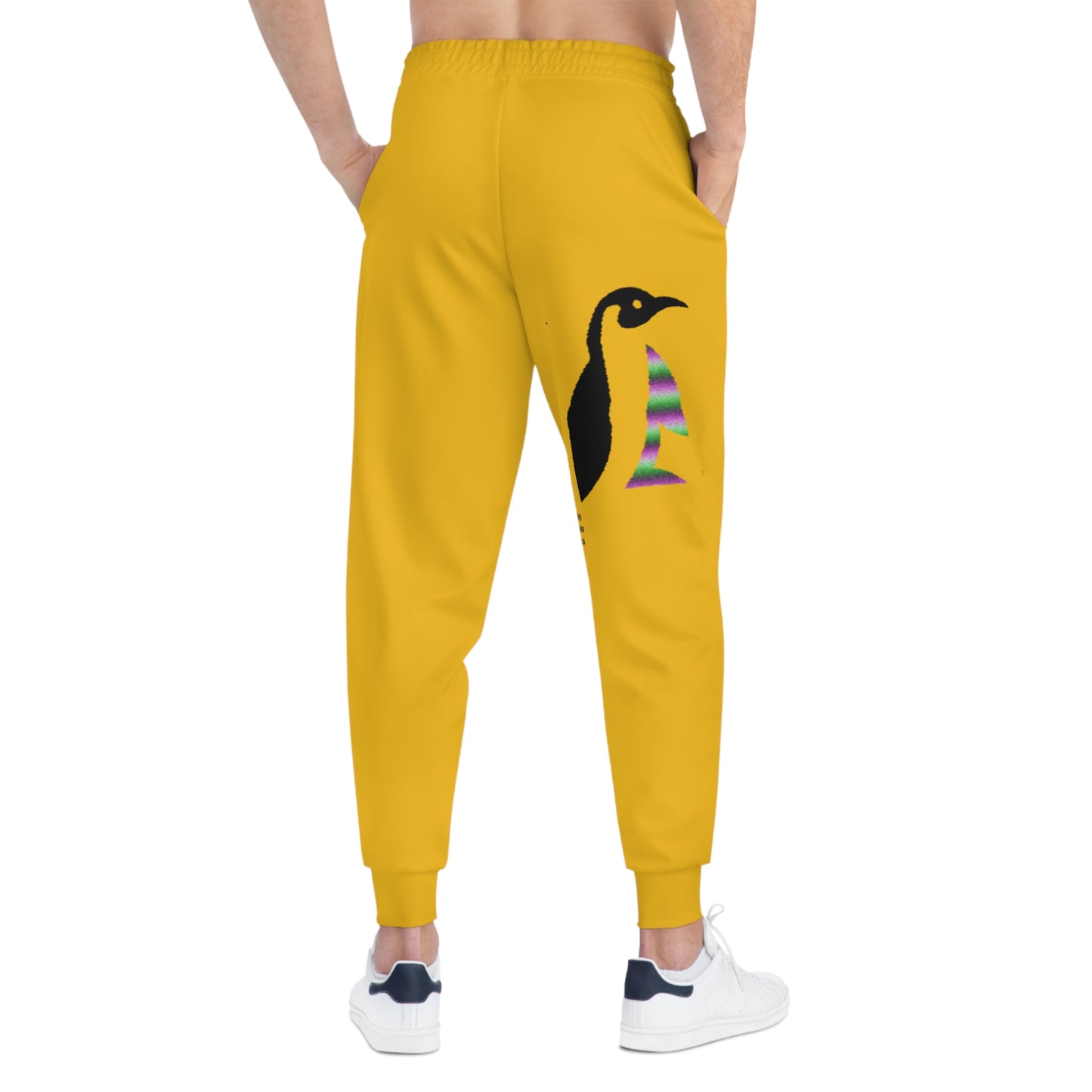 Athletic Joggers: Lost Remember Honor Yellow