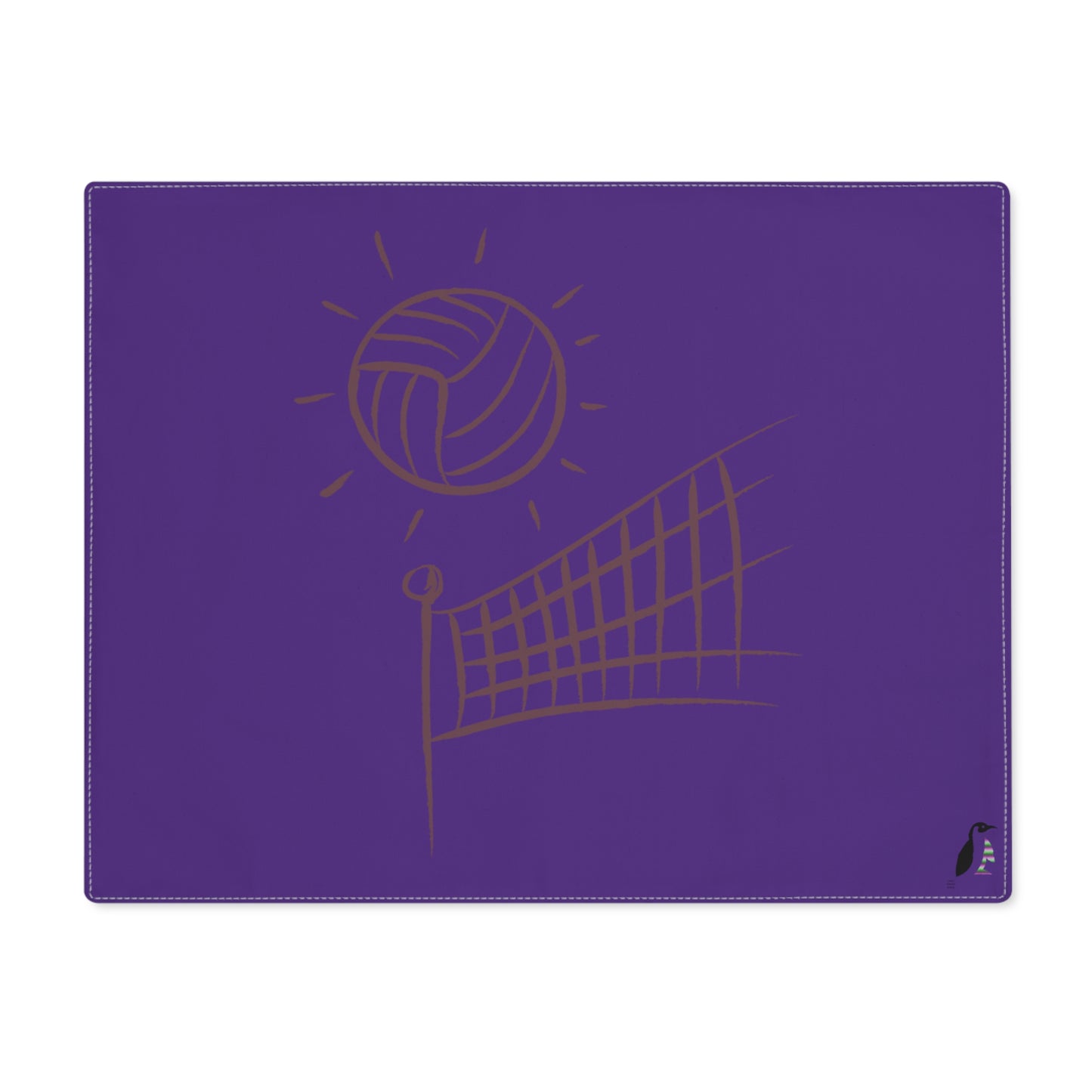 Placemat, 1pc: Volleyball Purple