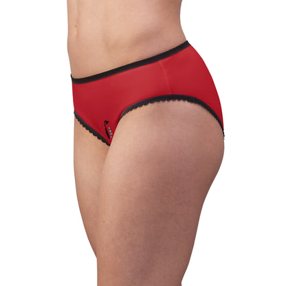 Women's Briefs: Lost Remember Honor Dark Red