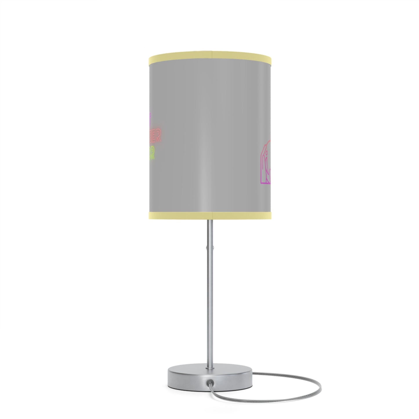 Lamp on a Stand, US|CA plug: Bowling Lite Grey