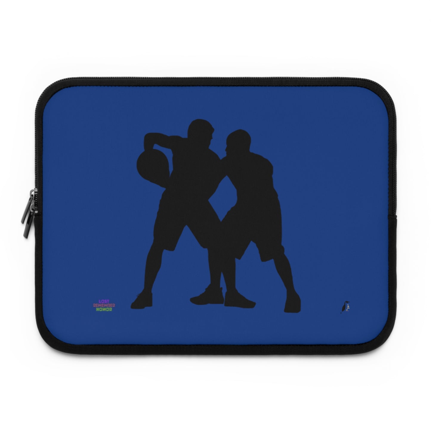 Laptop Sleeve: Basketball Dark Blue