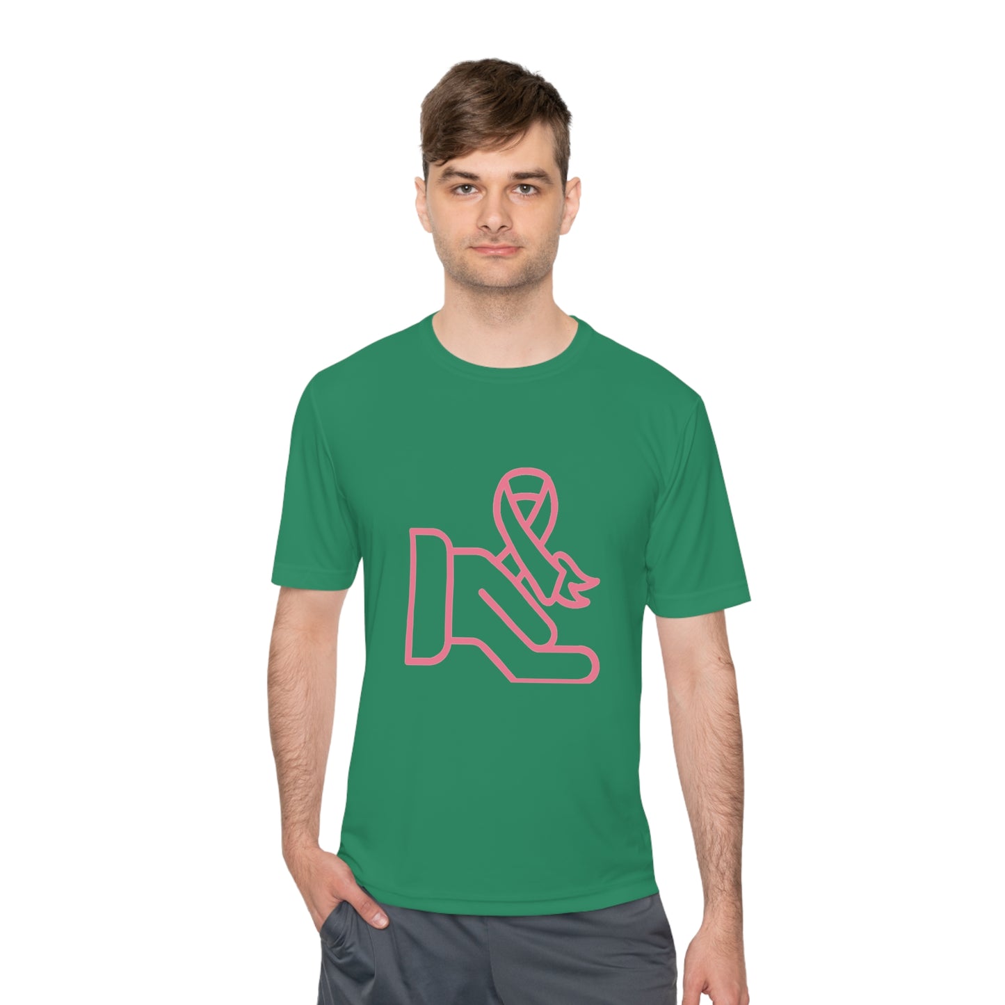 Moisture Wicking Tee: Fight Cancer #2