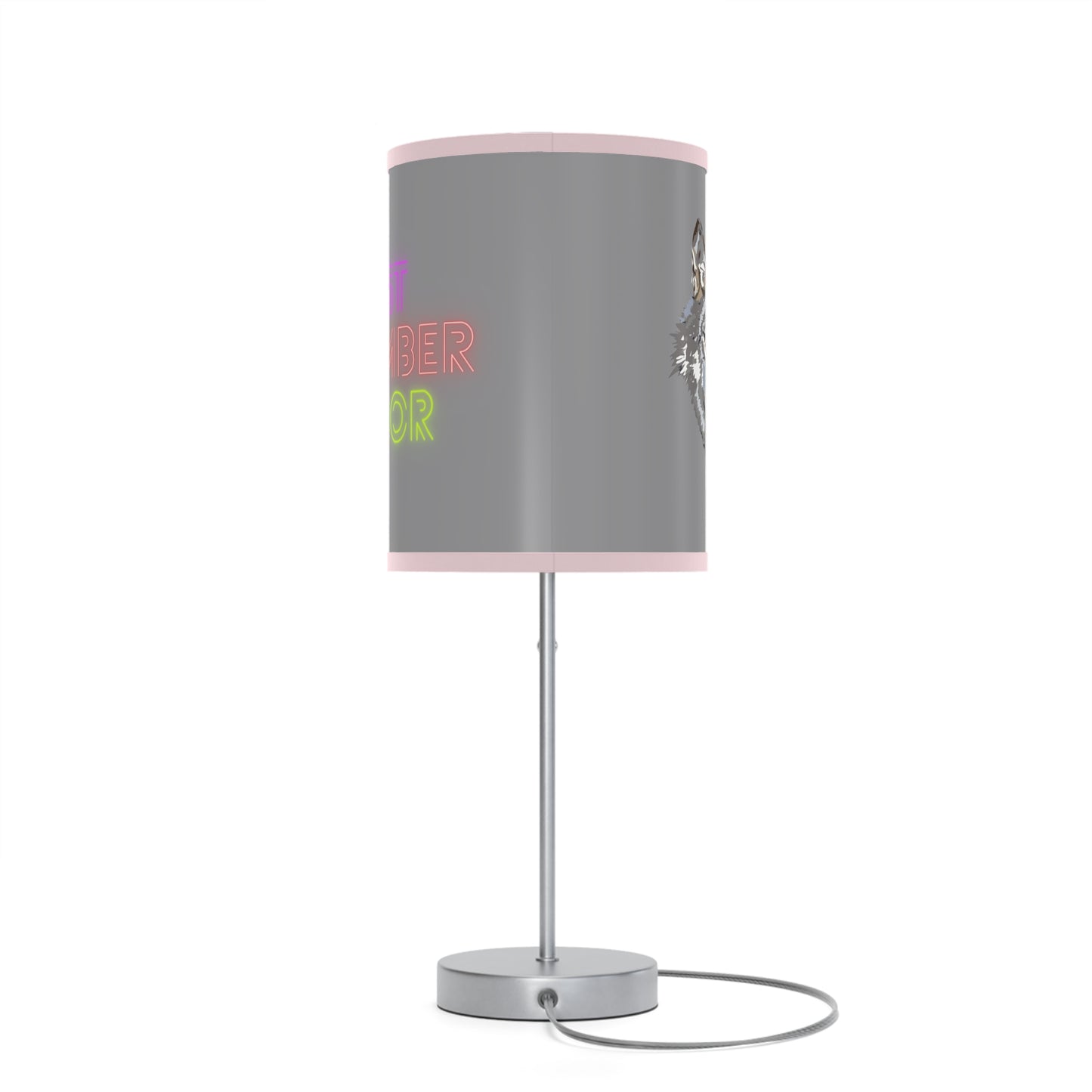 Lamp on a Stand, US|CA plug: Wolves Grey 