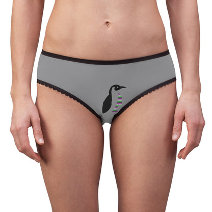 Women's Briefs: Bowling Grey