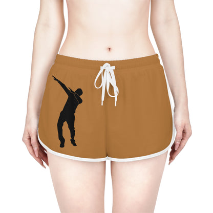 Women's Relaxed Shorts: Dance Lite Brown