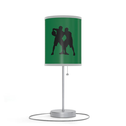 Lamp on a Stand, US|CA plug: Basketball Dark Green