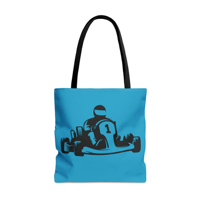 Tote Bag: Racing Turquoise