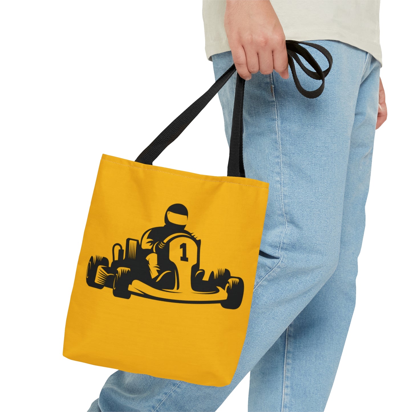 Tote Bag: Racing Yellow